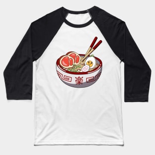 Cute Ramen Bowl - Kawaii ラーメン Baseball T-Shirt